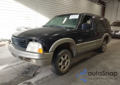 1999 Oldsmobile Bravada из США, поврежденный, VIN 1GHDT13W7X2717521